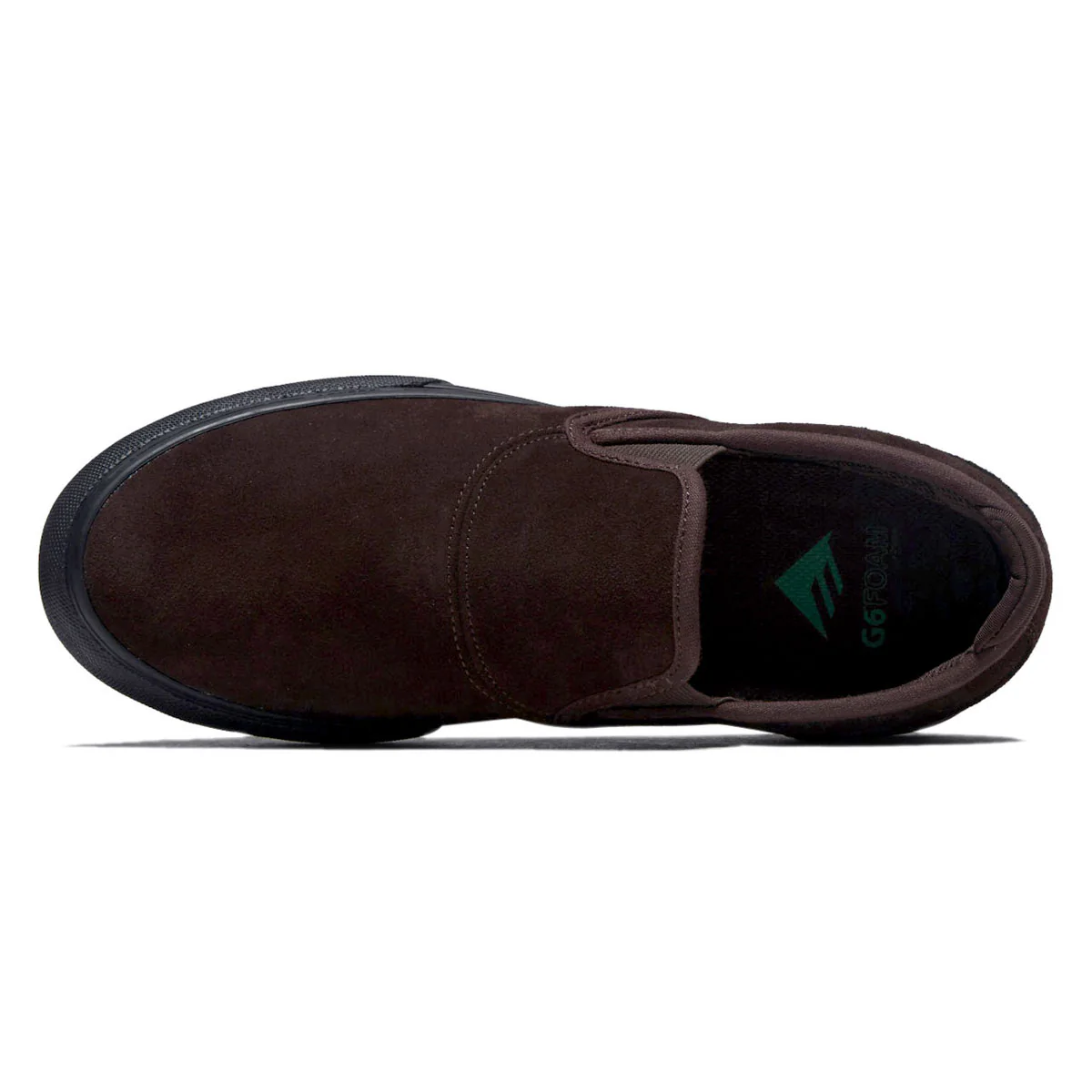 Emerica Wino G6 Slip-On Shoes - Brown/Black - Image 3