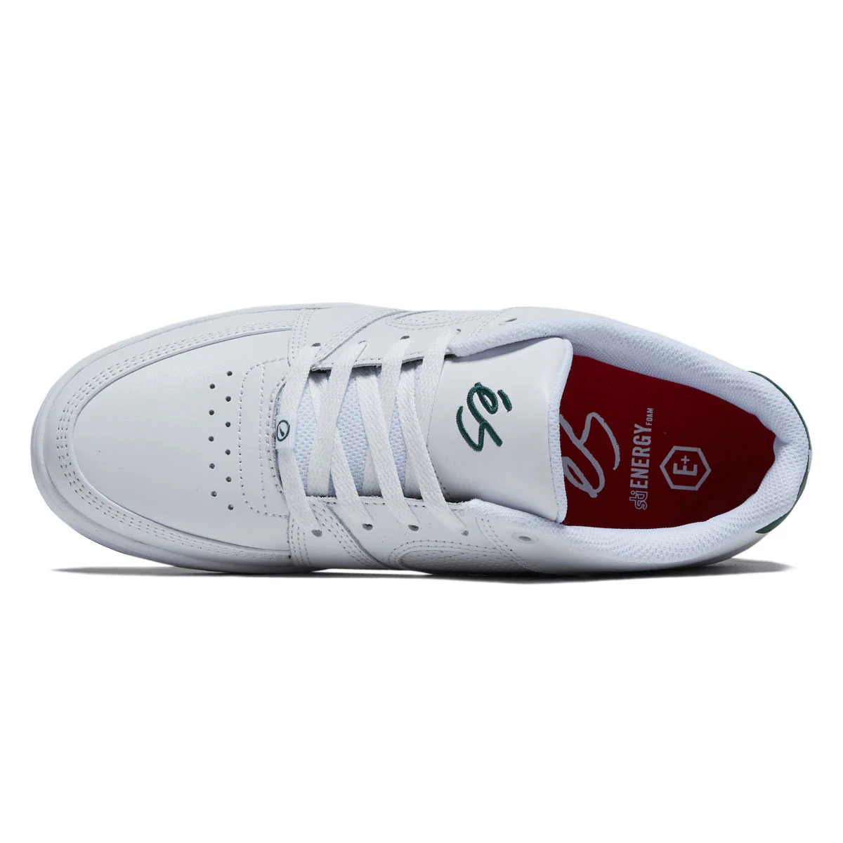 eS Accel Slim Shoes - White/Dark Green - Image 3