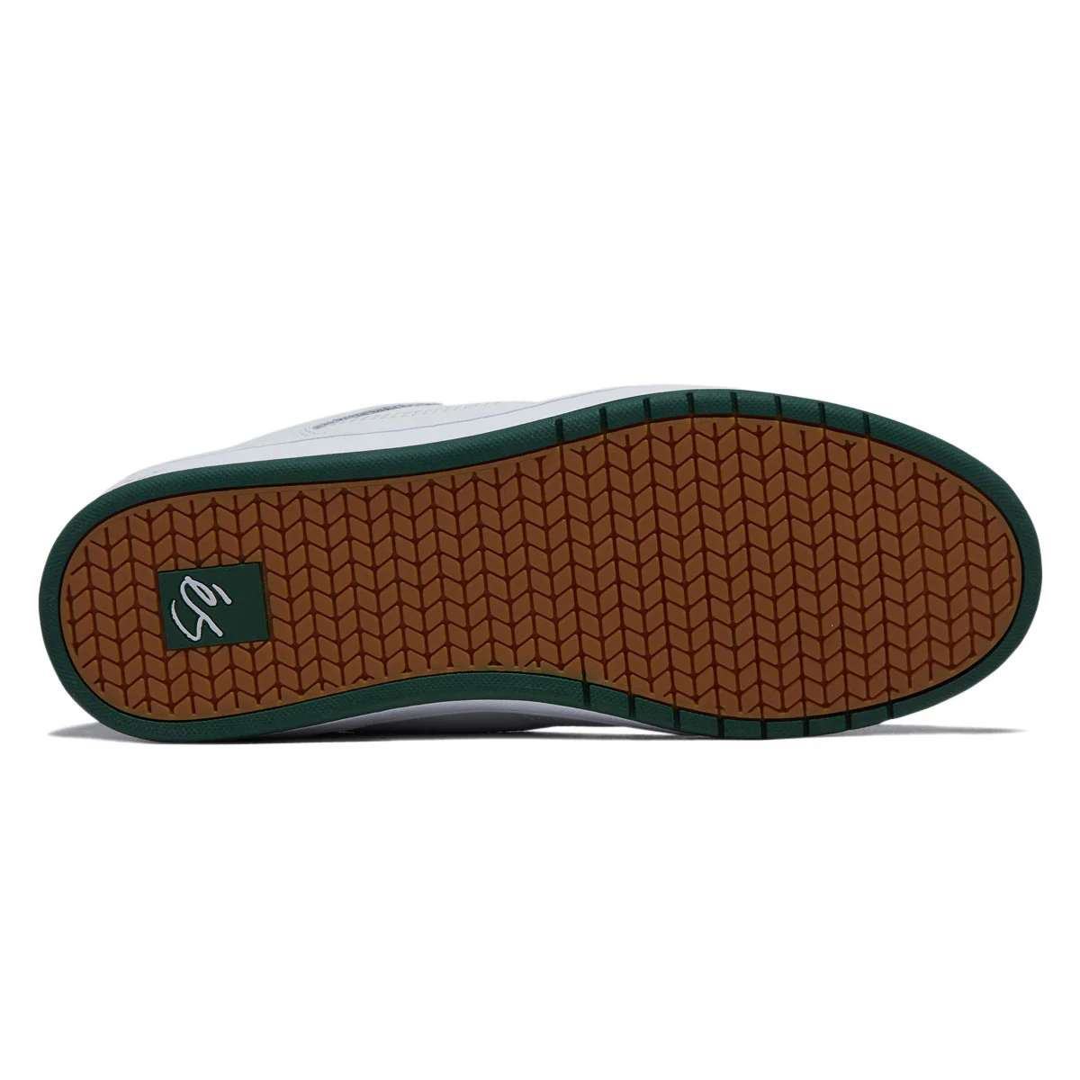 eS Accel Slim Shoes - White/Dark Green - Image 4