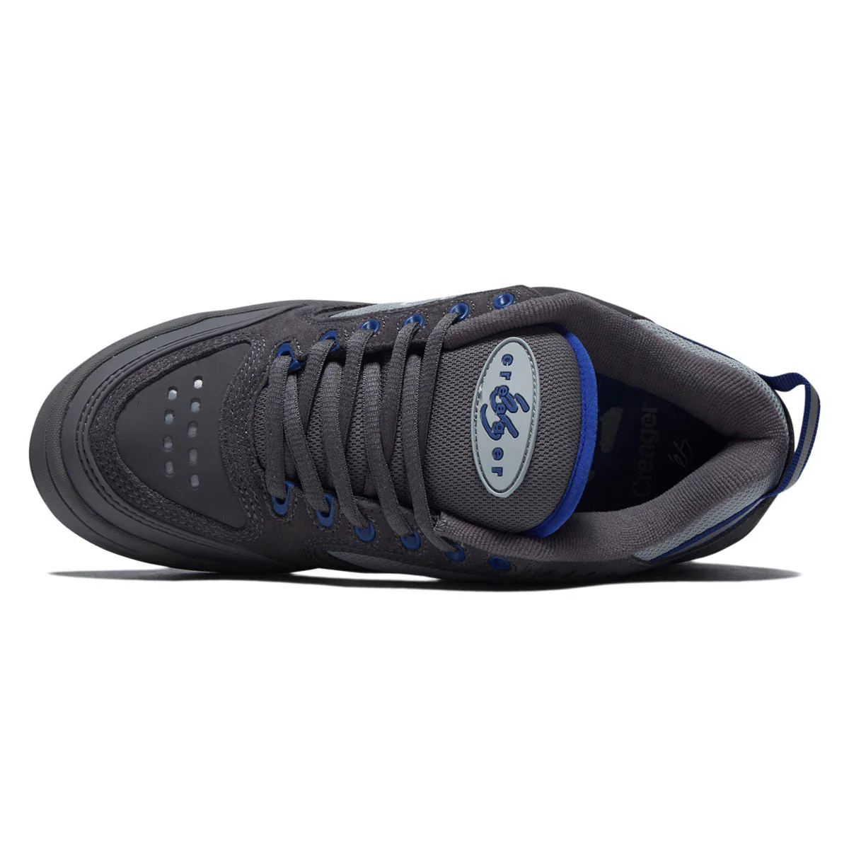 eS Creager Shoes - Grey/Royal - Image 3