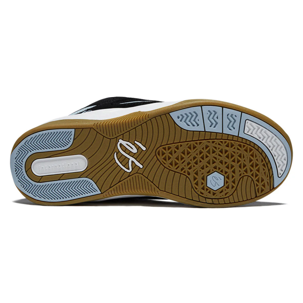eS TJ Rogers Shoes - Black/Blue/White - Image 4