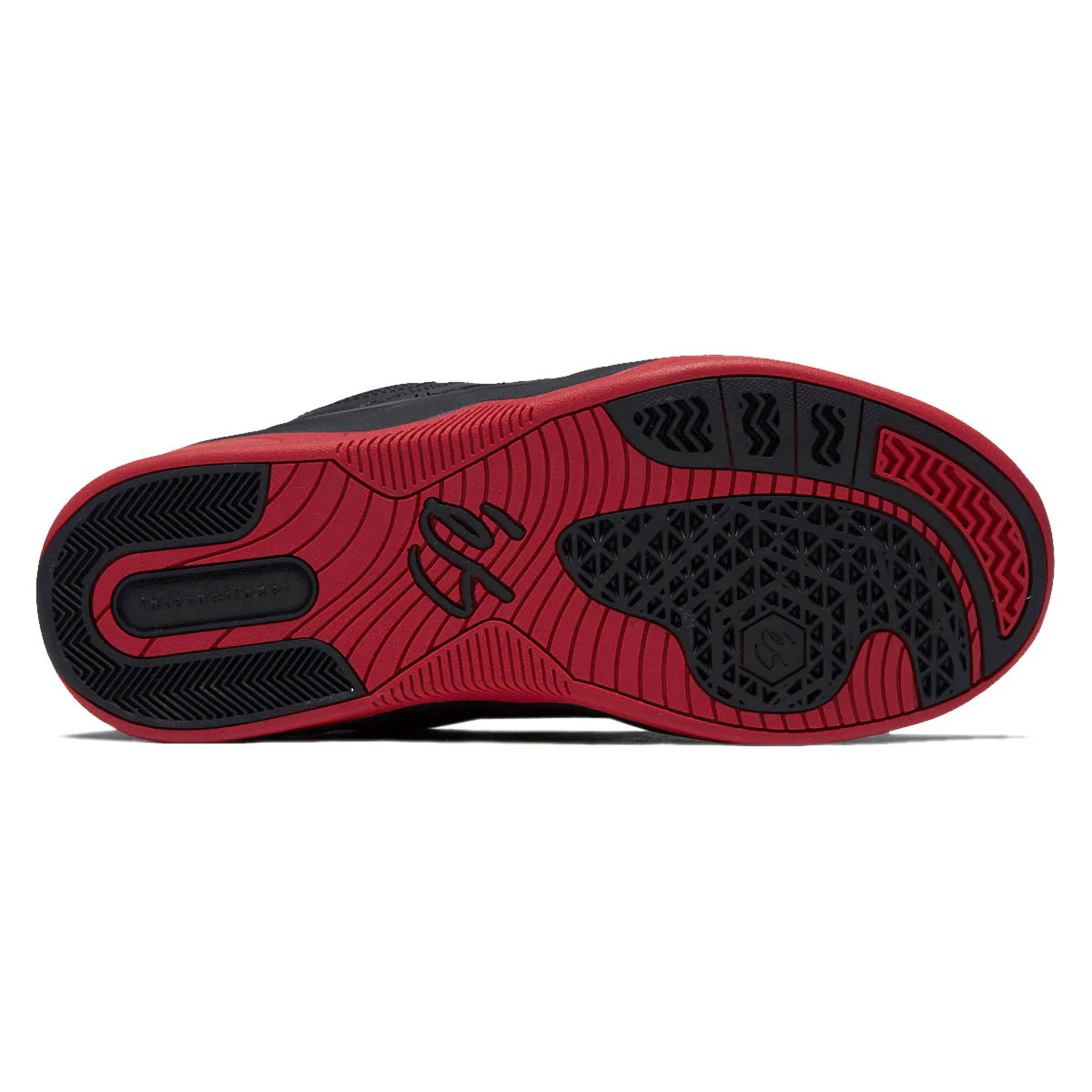 eS TJ Rogers Shoes - Black/Red - Image 4