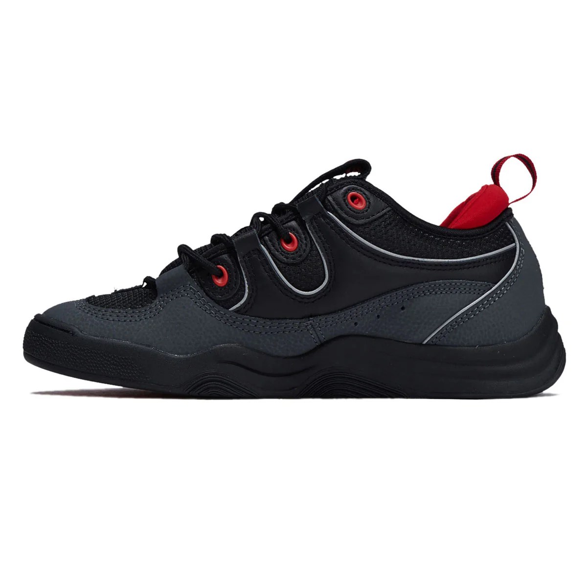 eS Two Nine 8 Shoes - Grey/Black/Red - Image 2