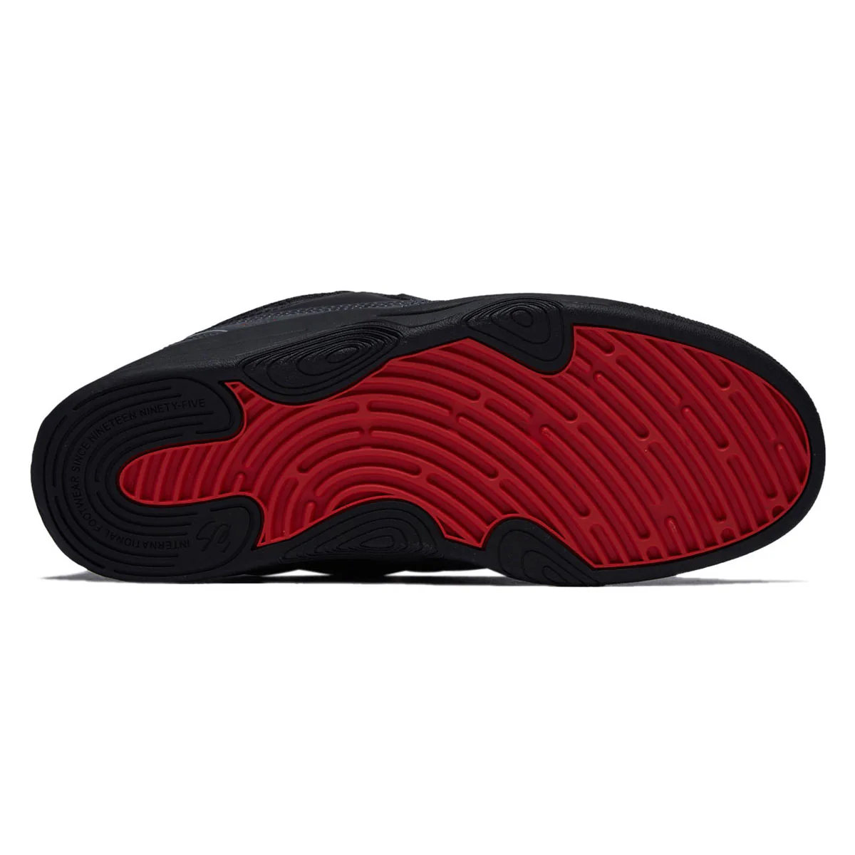 eS Two Nine 8 Shoes - Grey/Black/Red - Image 4