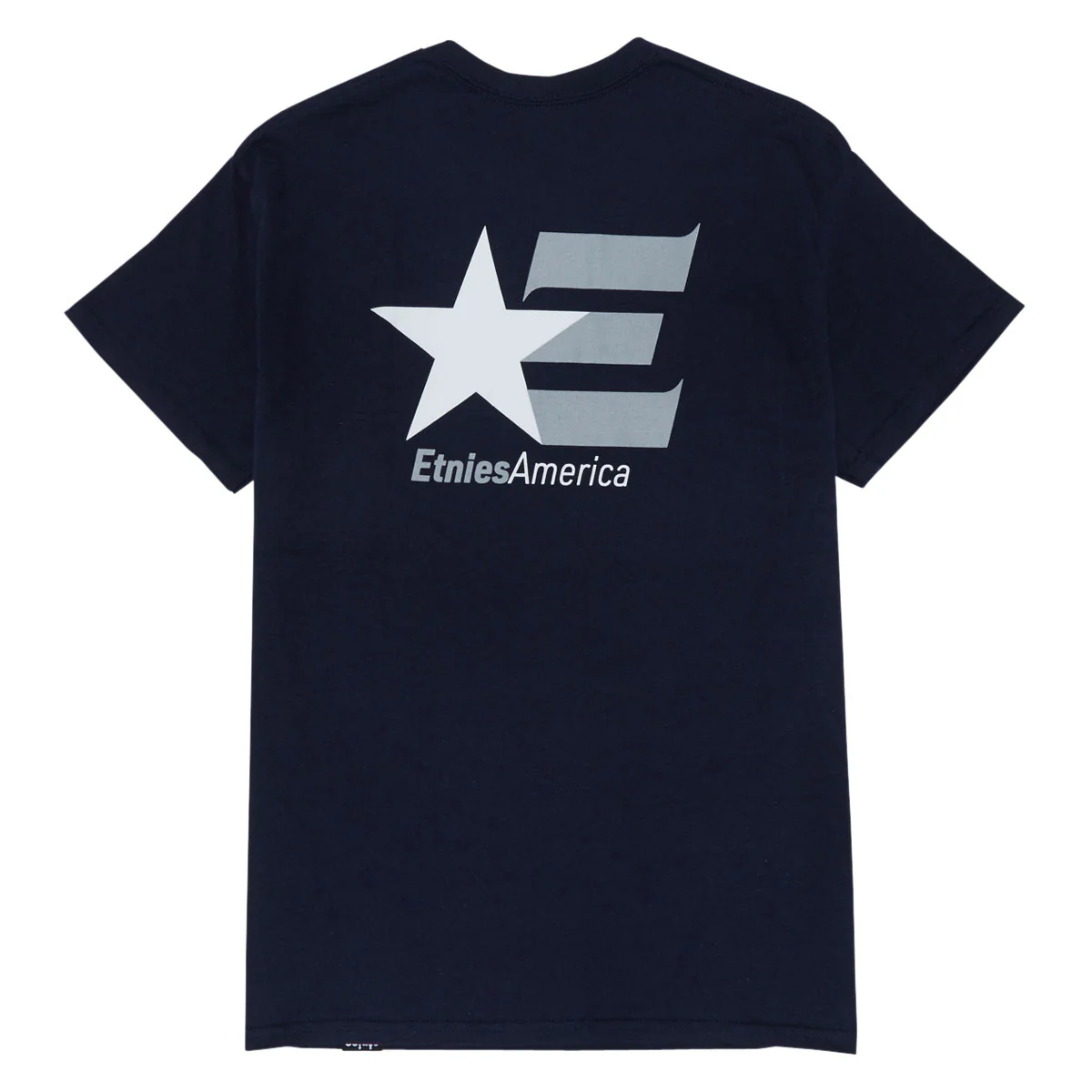 Etnies America T-Shirt - Navy/White - Image 2