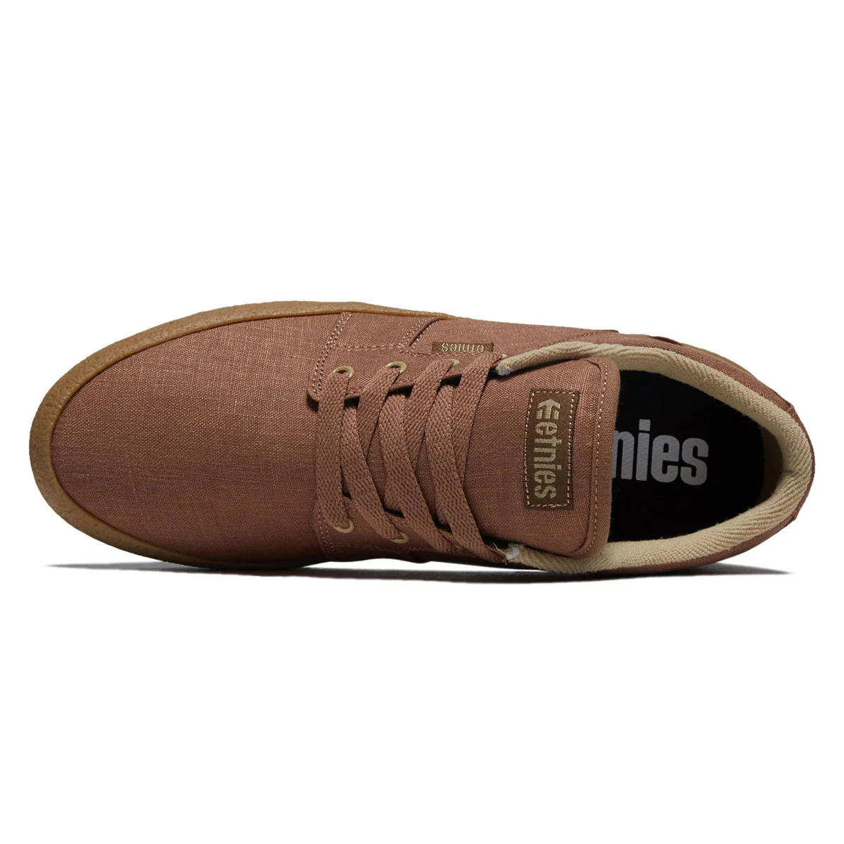 Etnies Barge Ls Premium Shoes - Brown/Beige/Gum - Image 3