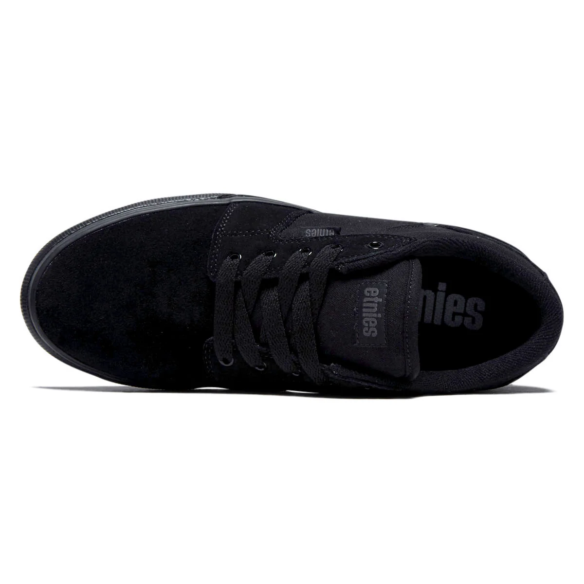 Etnies Barge LS Shoes - Black Dirty Wash - Image 3