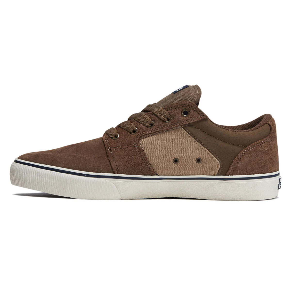 Etnies Barge Ls Shoes - Brown/Tan/Blue - Image 2