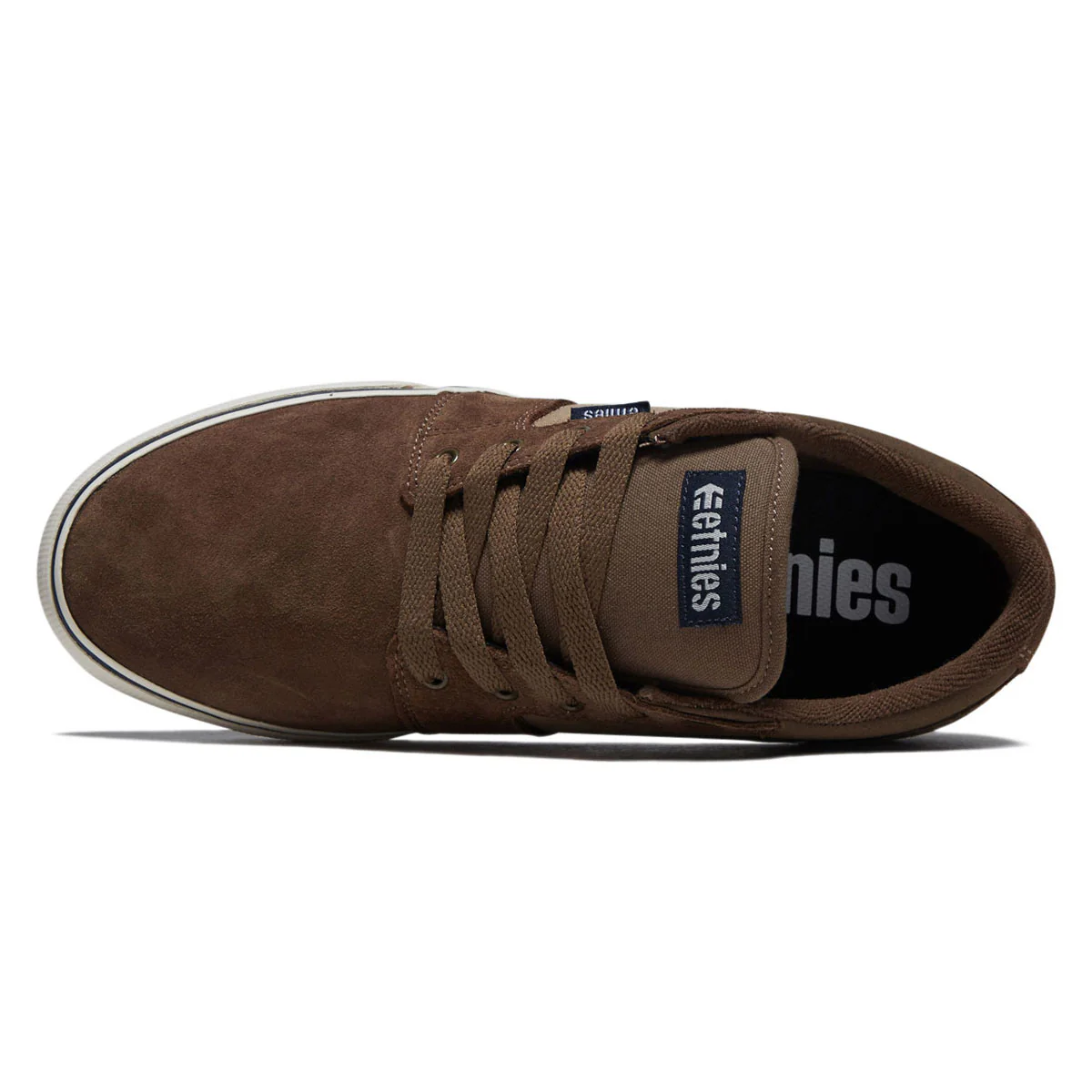 Etnies Barge Ls Shoes - Brown/Tan/Blue - Image 3