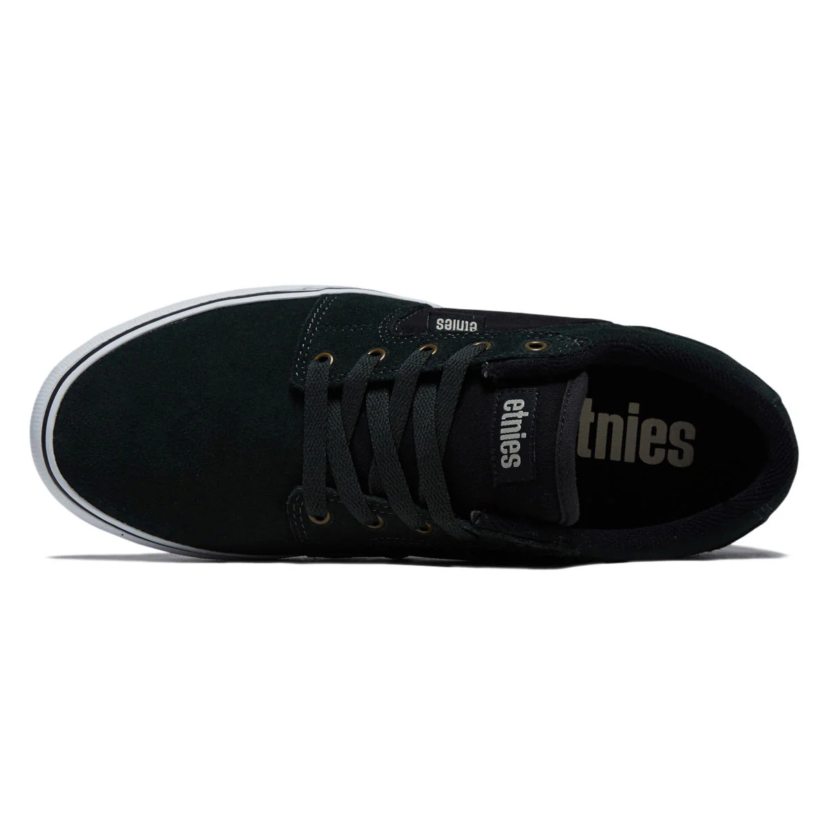 Etnies Barge LS Shoes - Green/Gold - Image 3