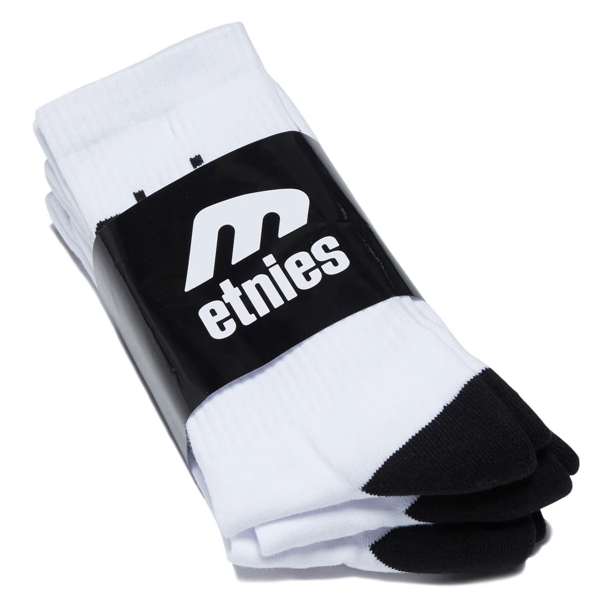 Etnies Direct II 3 Pack Of Socks - White - Image 2