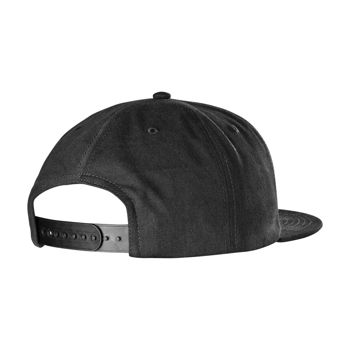 Etnies Icon Embroidery Snapback Hat - Black - Image 2