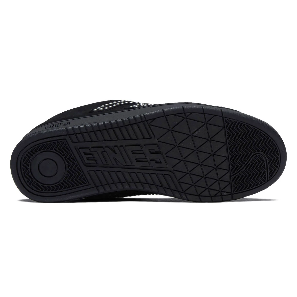 Etnies Kingpin Shoes - Black/Black/Silver - Image 4