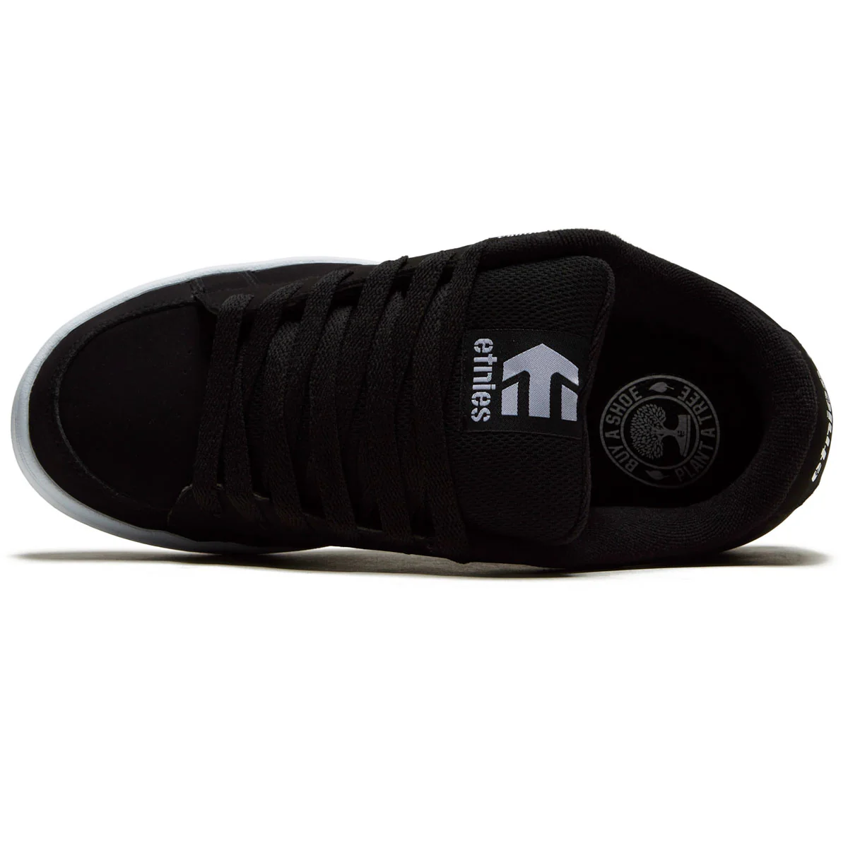 Etnies Kingpin Shoes - Black/White/Gum - Image 3
