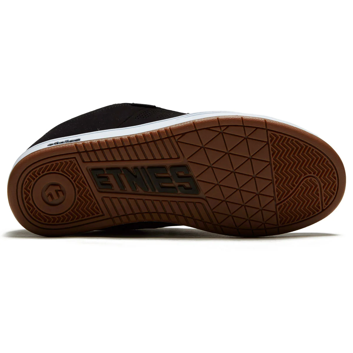 Etnies Kingpin Shoes - Black/White/Gum - Image 4
