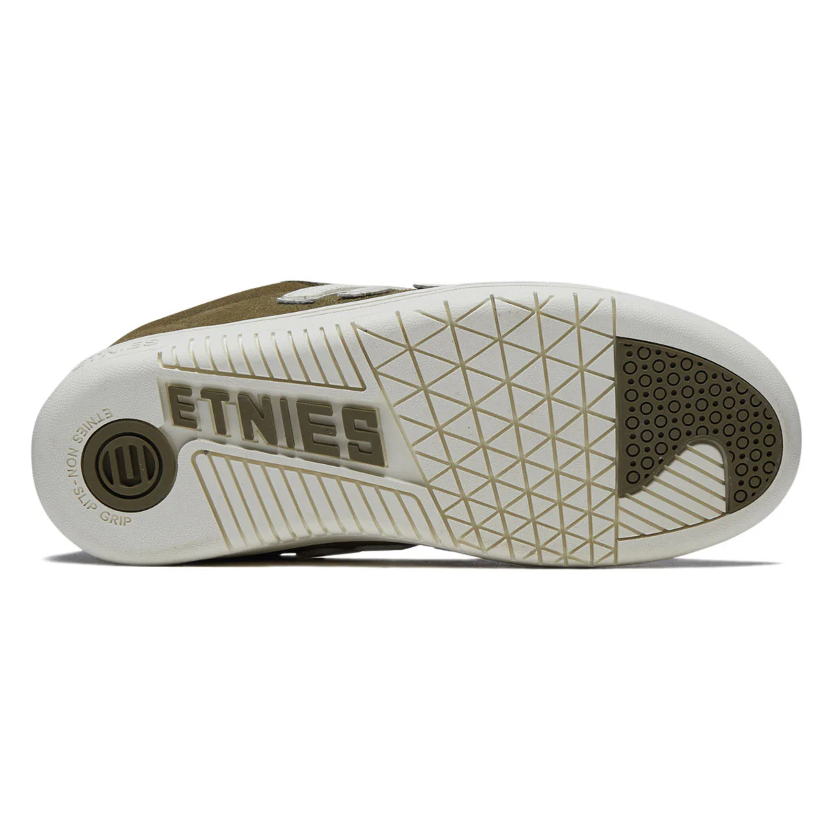 Etnies Locut Shoes - Olive/White - Image 4