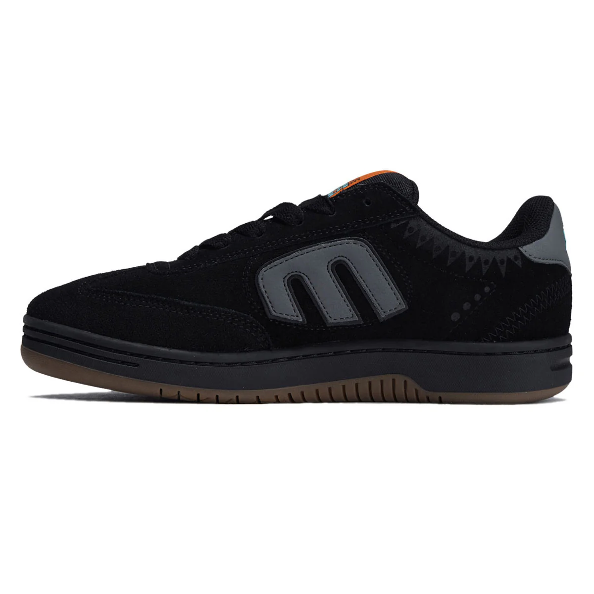 Etnies x Apache Locut Shoes - Black/Grey/Gum - Image 2