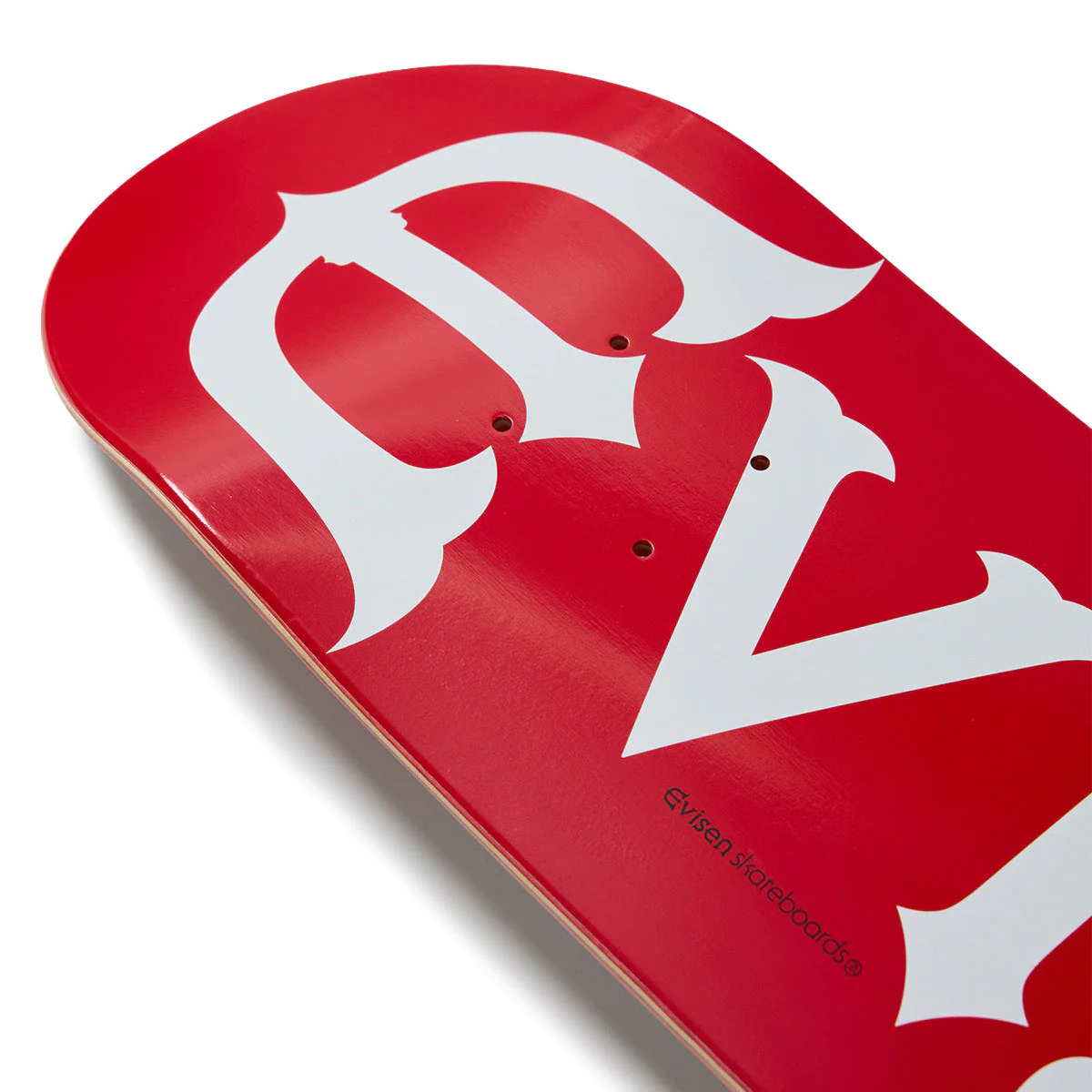 Evisen Evi-Logo Skateboard Complete - Red - 8.50" - Image 3