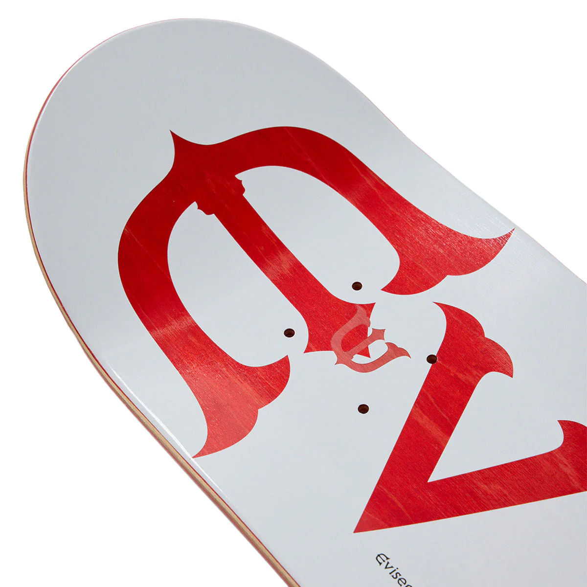 Evisen Evi-Logo Skateboard Complete - Red - 8.50" - Image 4