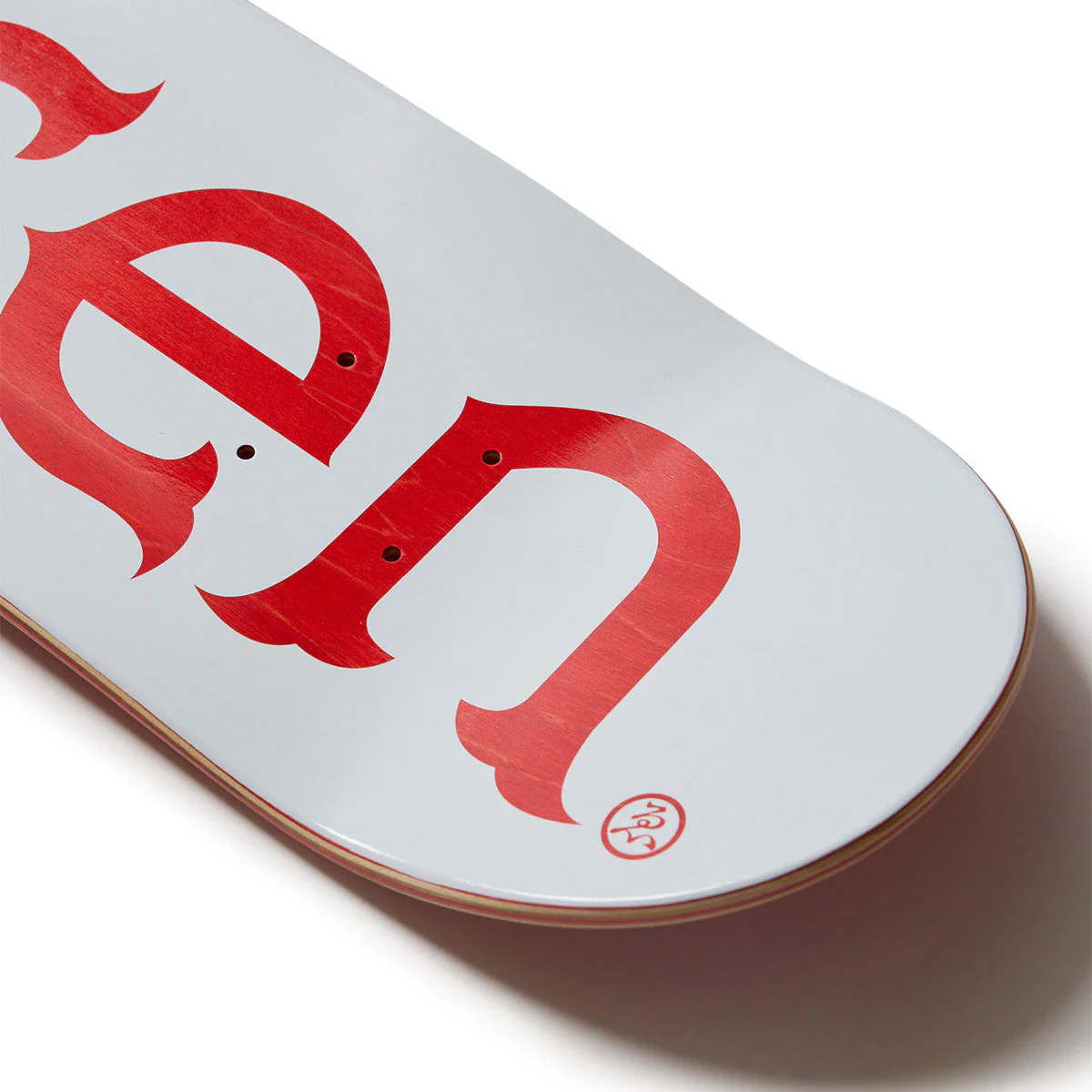 Evisen Evi-Logo Skateboard Deck - Red - 8.50" - Image 5