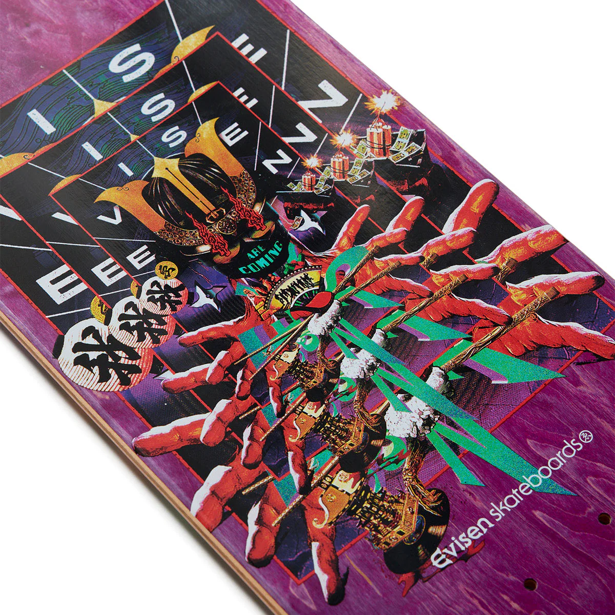 Evisen Evisen Are Coming Skateboard Complete - 8.50" - Image 4
