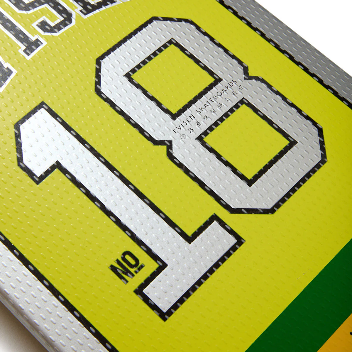 Evisen No. 18 Skateboard Deck - 8.38" - Image 4