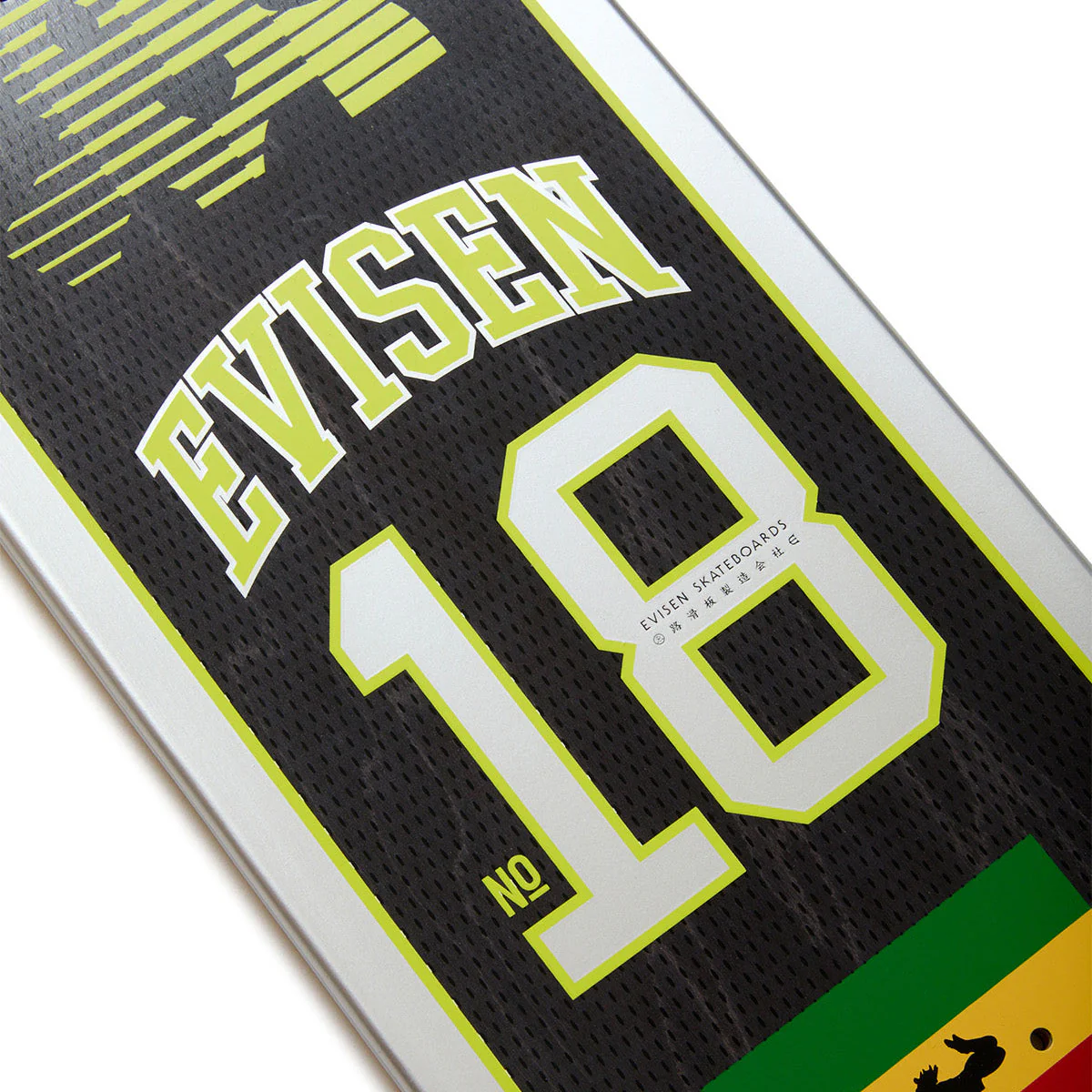 Evisen No. 18 Skateboard Deck - 8.38" - Image 5