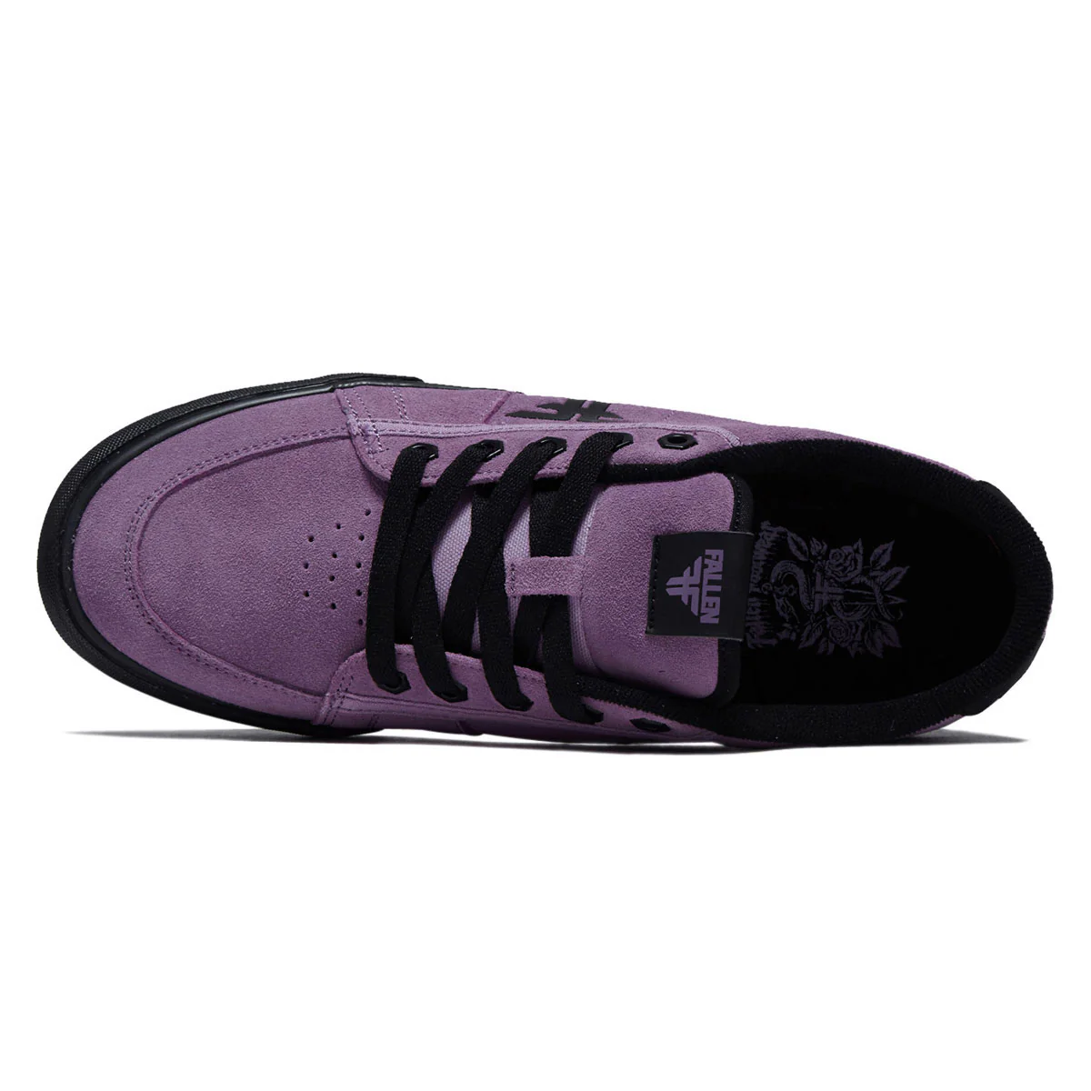 Fallen Bomber Shoes - Pale Lavender/Black - Image 3