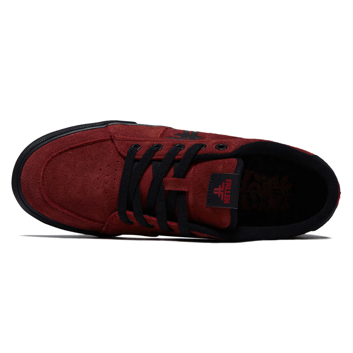 Fallen Bomber Shoes - Poppy Red/Black - Image 3