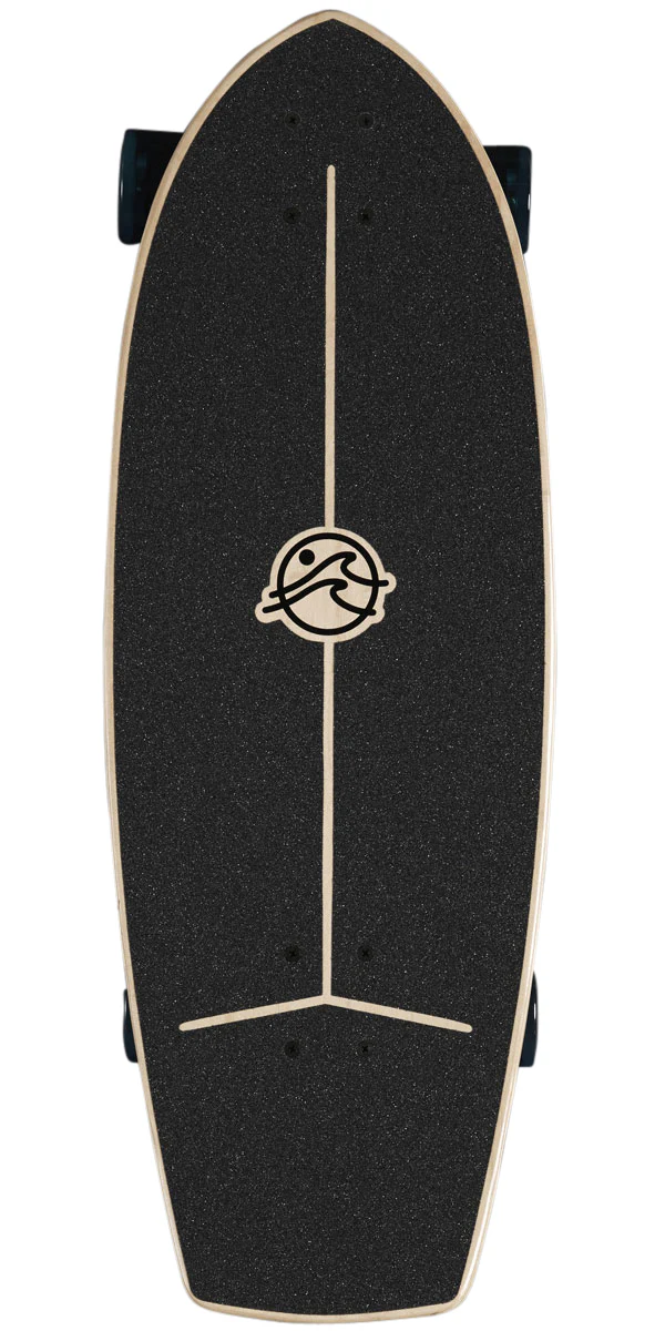 Flow Grom 29" Pre-Built Surfskate Complete - Red - Image 2