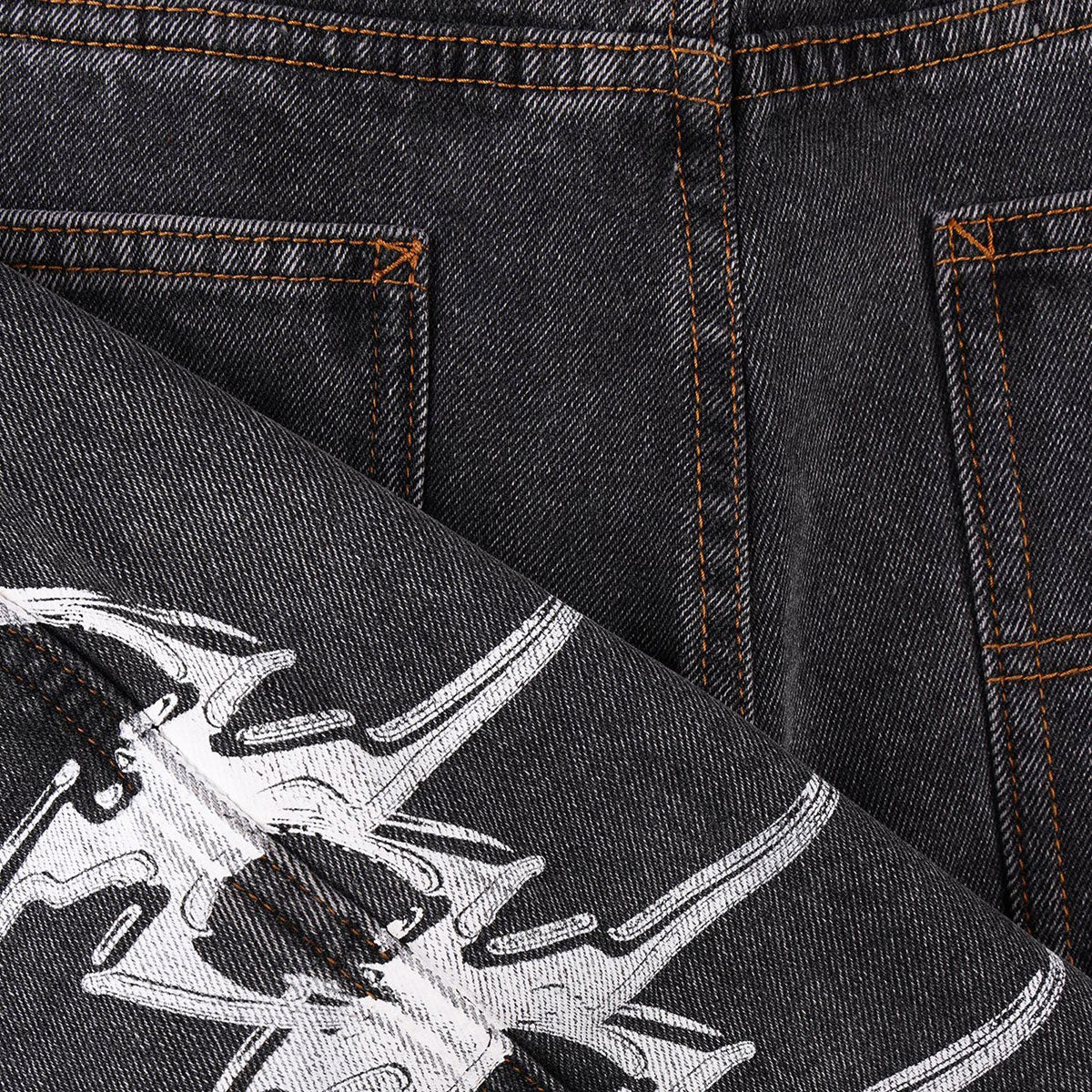 Former Dion Denim Walk Shorts - Washed Black - Image 4