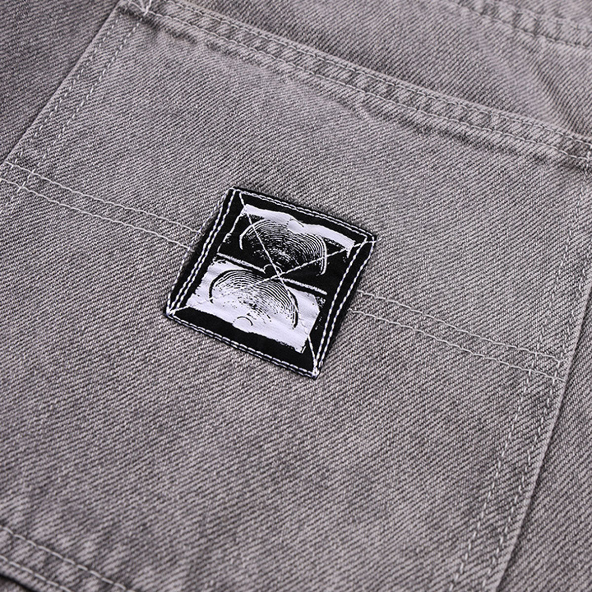 Former Distend Denim Jeans - Washed Grey - Image 4
