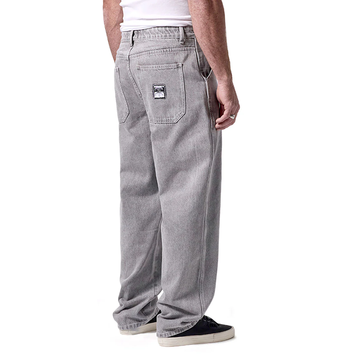 Former Distend Denim Jeans - Washed Grey - Image 6