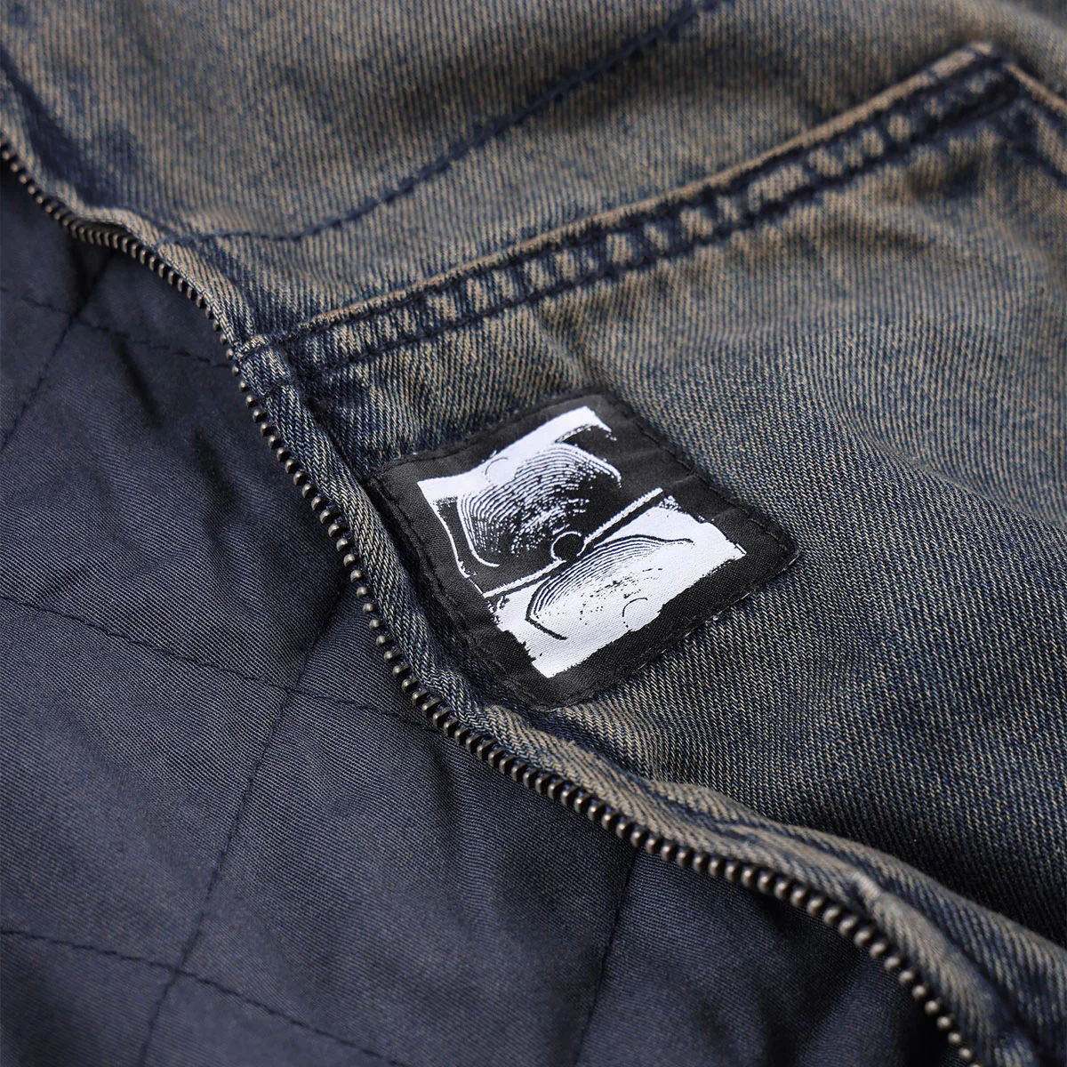 Former Enigma Hooded Denim Jacket - Dark Blue - Image 4
