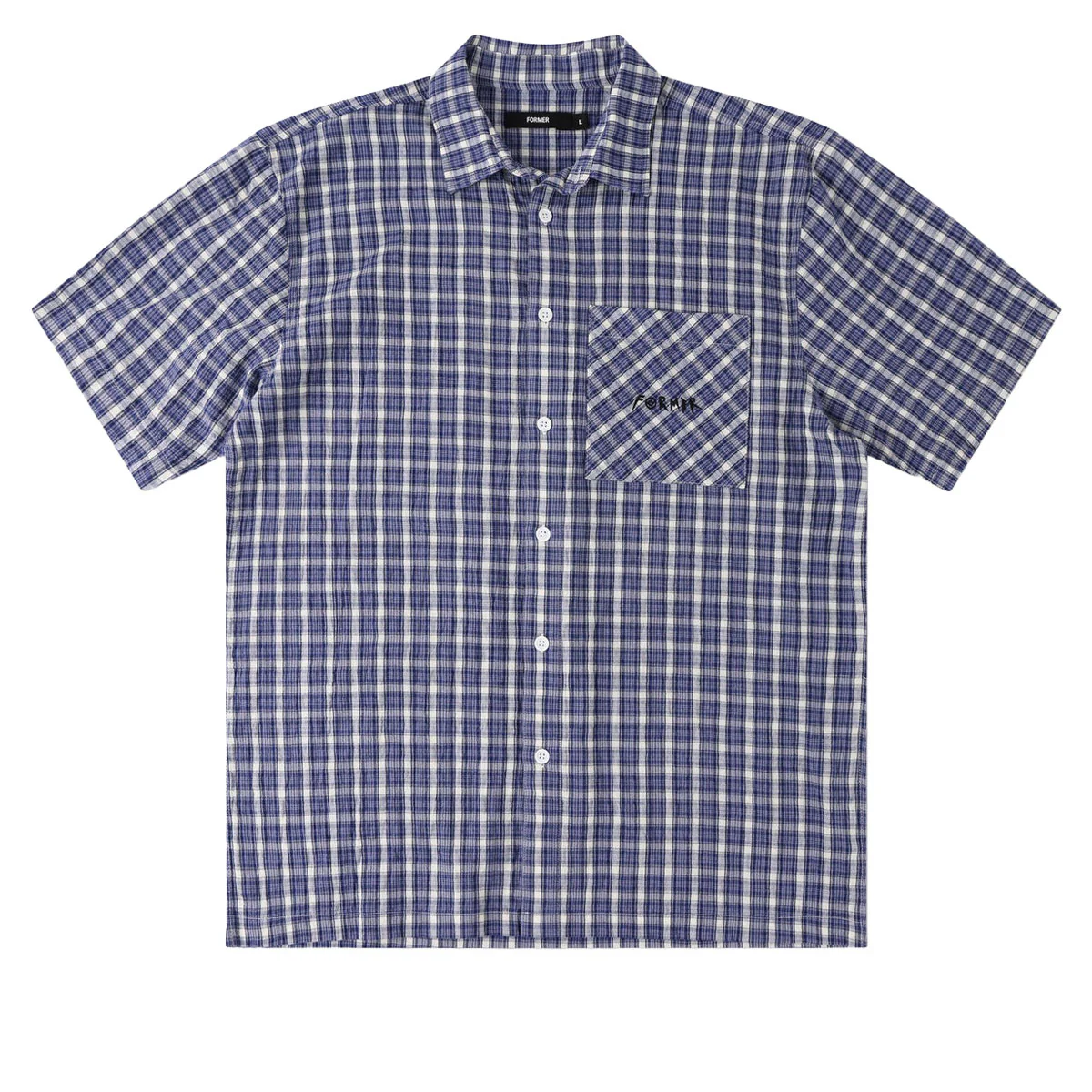 Former Manners Check Shirt - Vintage Navy - Image 4