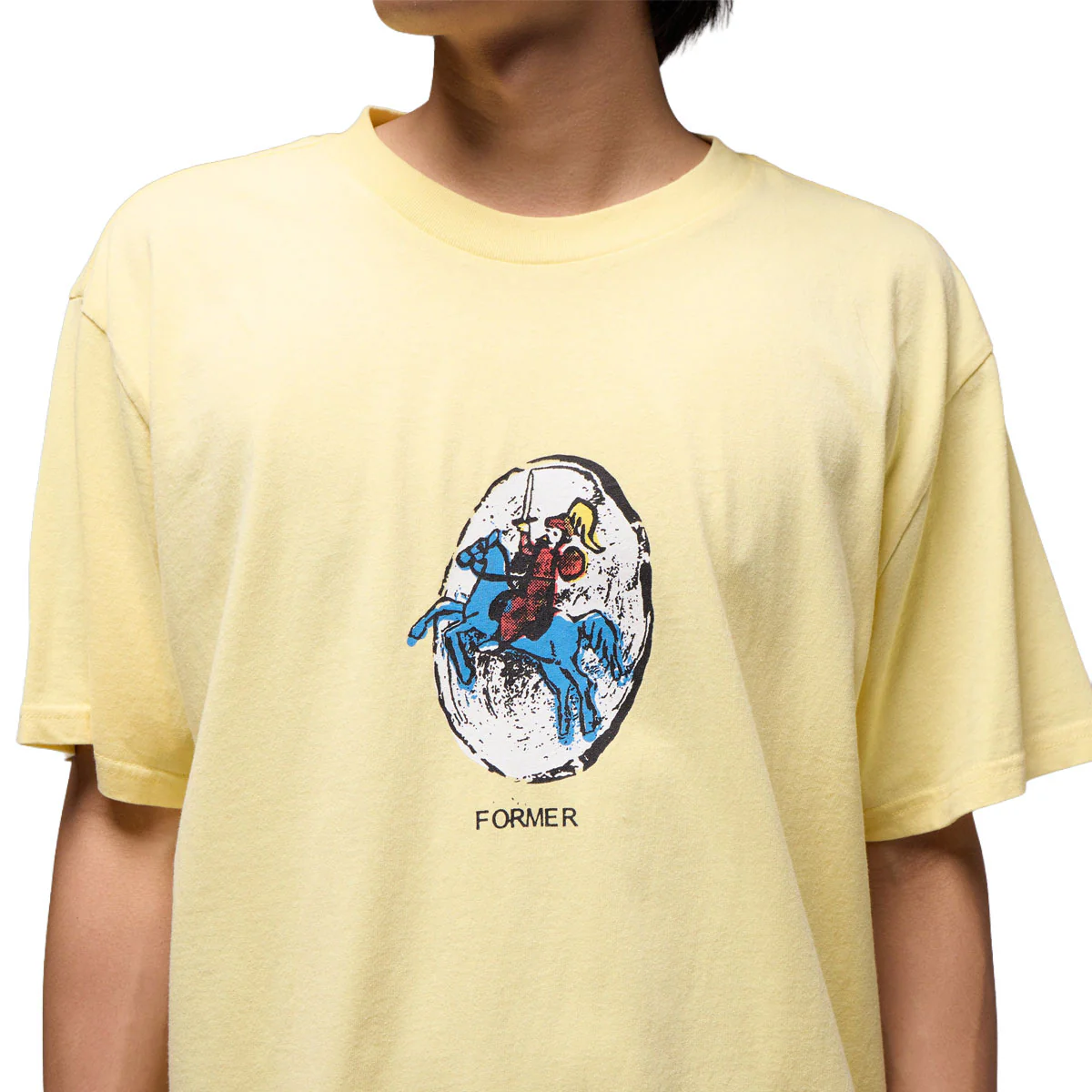 Former Parliament T-Shirt - Washed Flax - Image 4