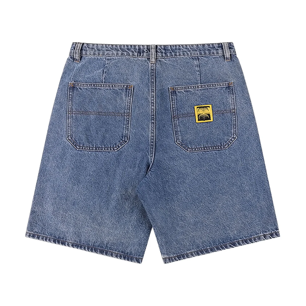 Former Reynolds 21 Slack Denim Walk Shorts - Washed Blue - Image 2