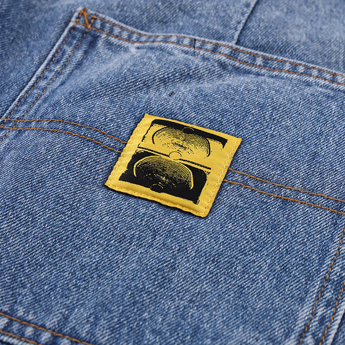 Former Reynolds 21 Slack Denim Walk Shorts - Washed Blue - Image 3