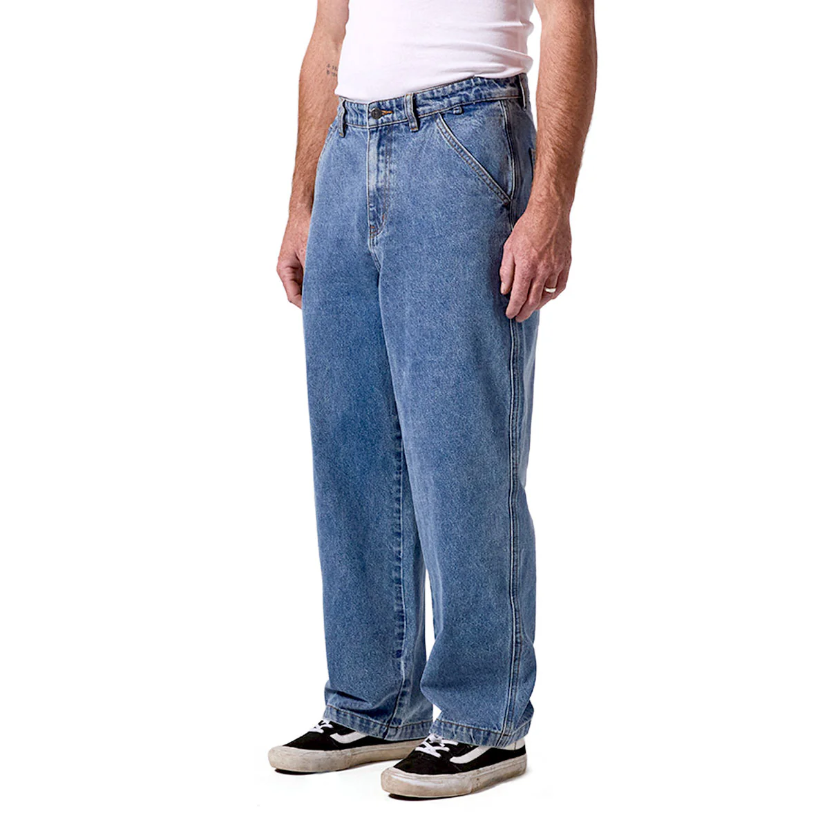 Former Reynolds Denim Jeans - Mid Blue - Image 4