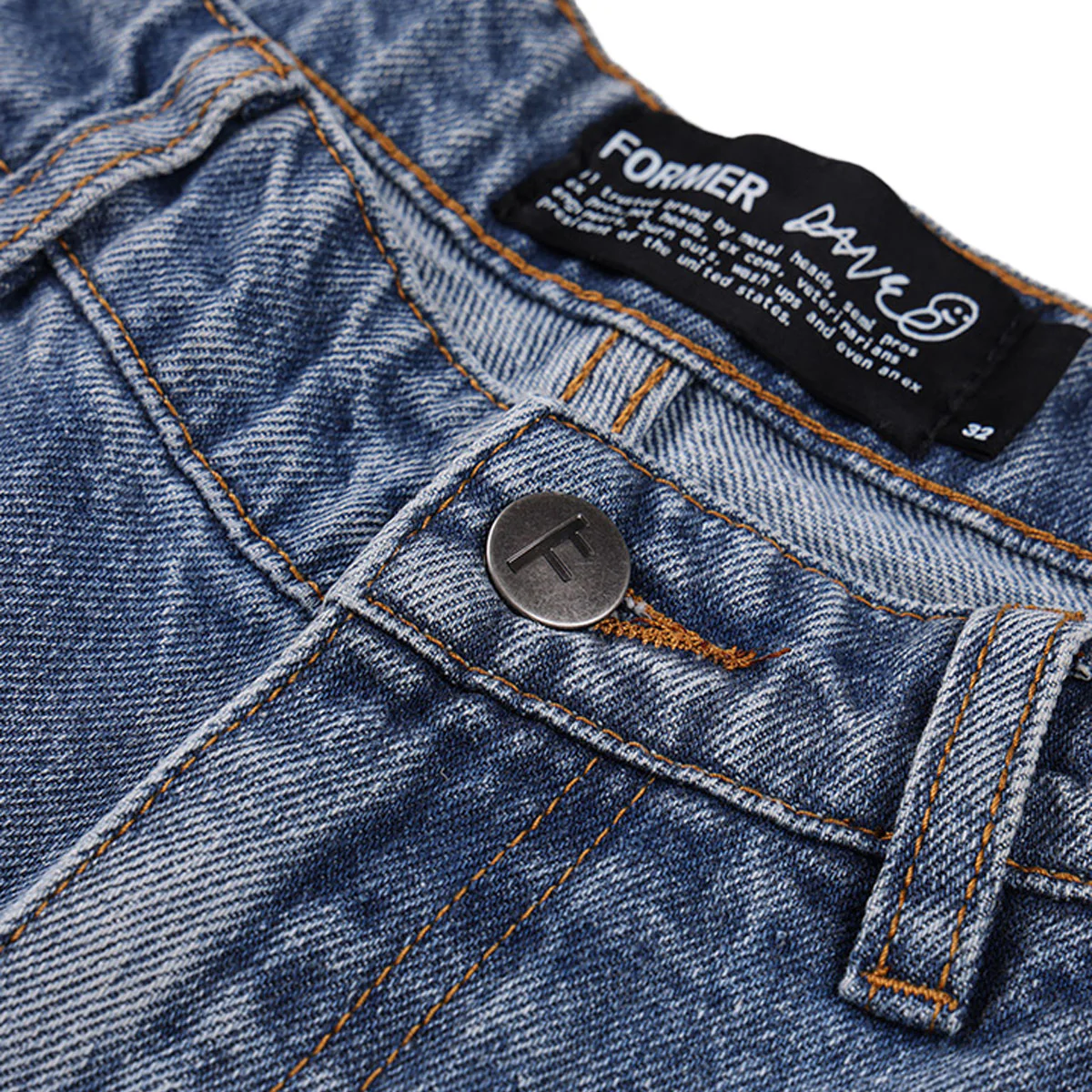 Former Reynolds Denim Jeans - Mid Blue - Image 6