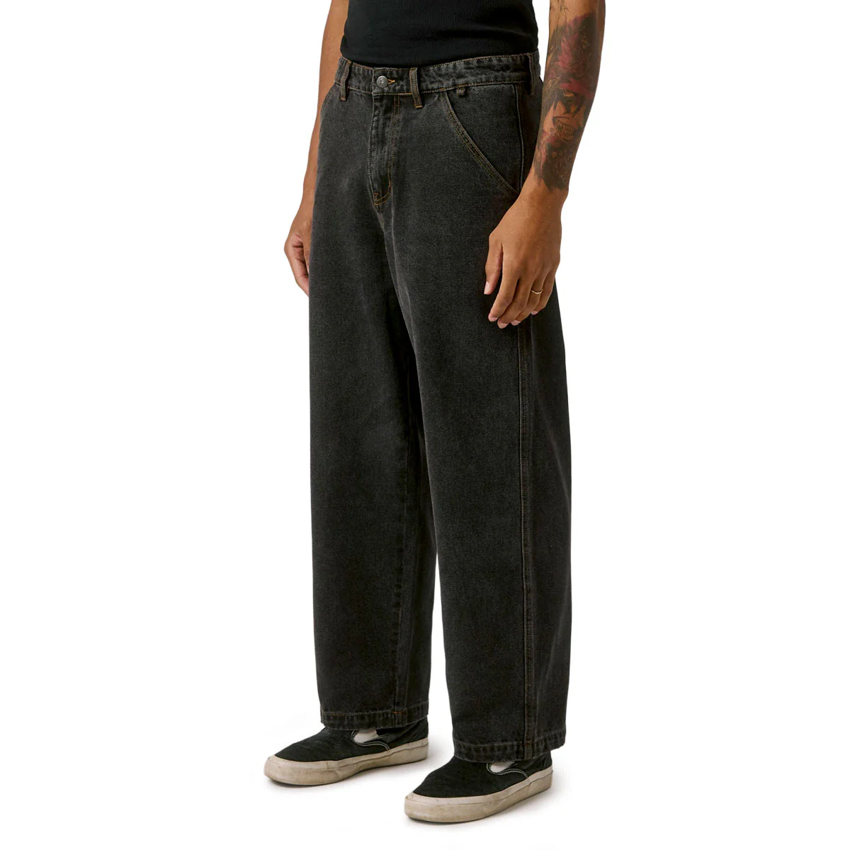 Former Reynolds Denim Jeans - Washed Black - Image 2