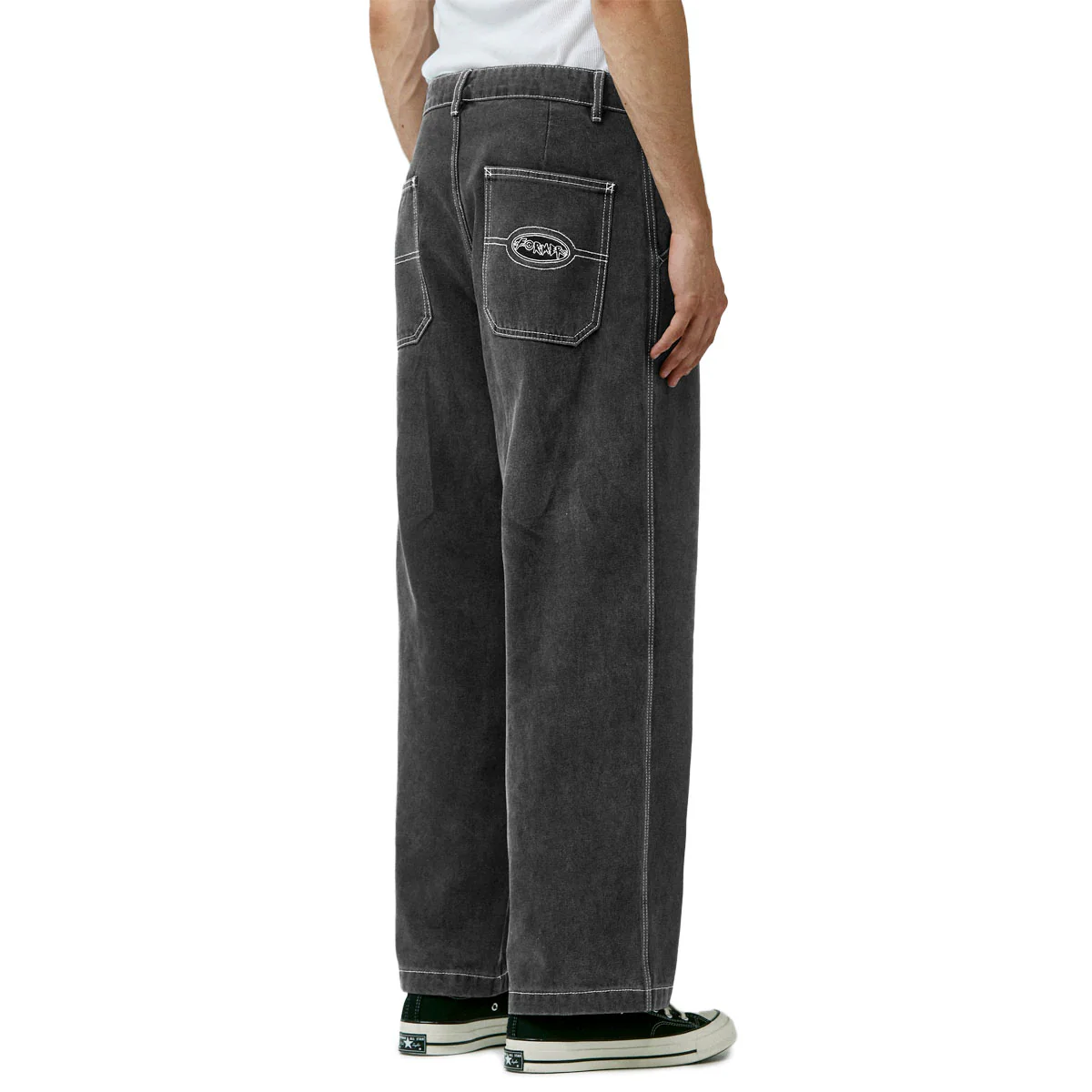 Former Reynolds Flatline Denim Jeans - Washed Black - Image 2