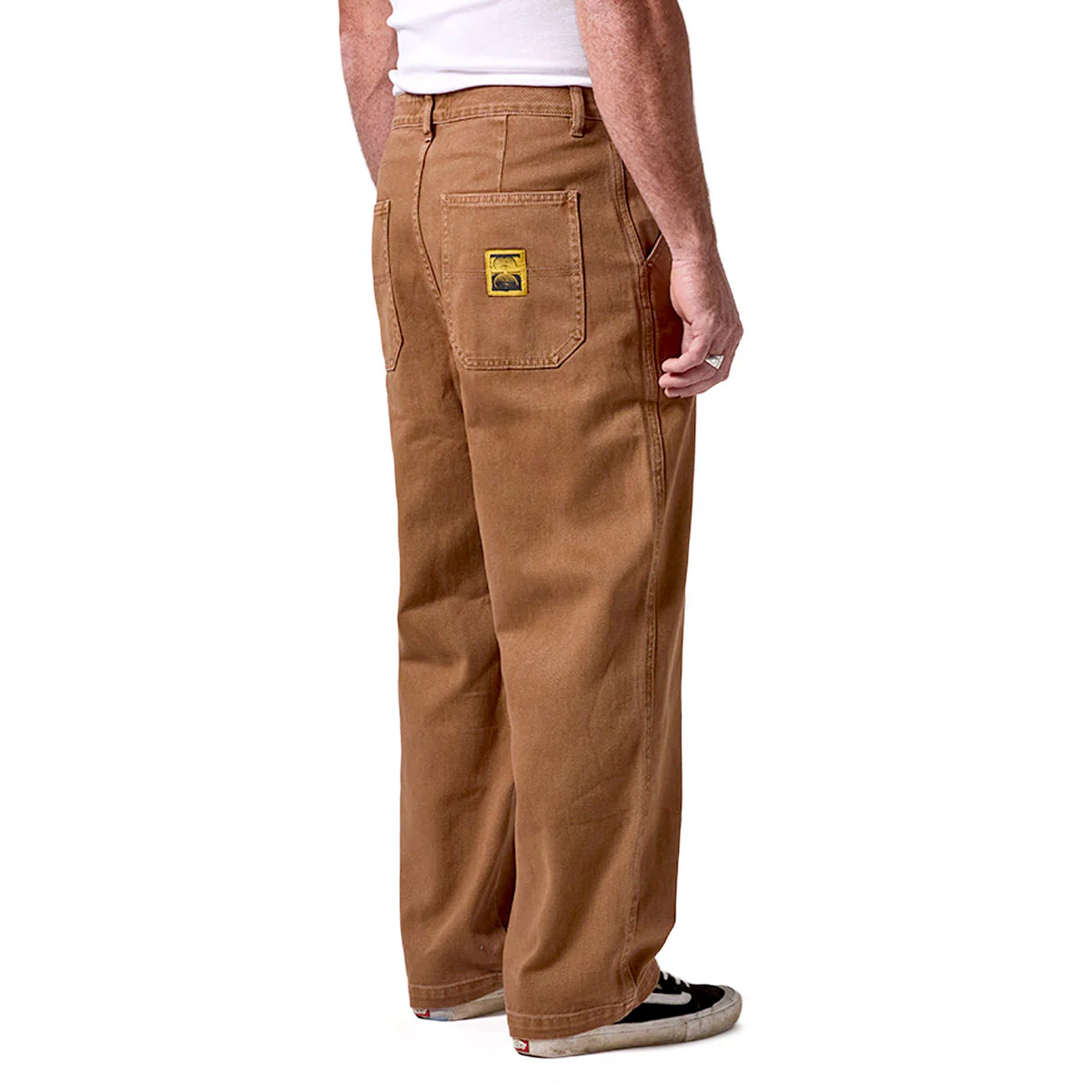 Former Reynolds Overdye Denim Jeans - Washed Brown - Image 5