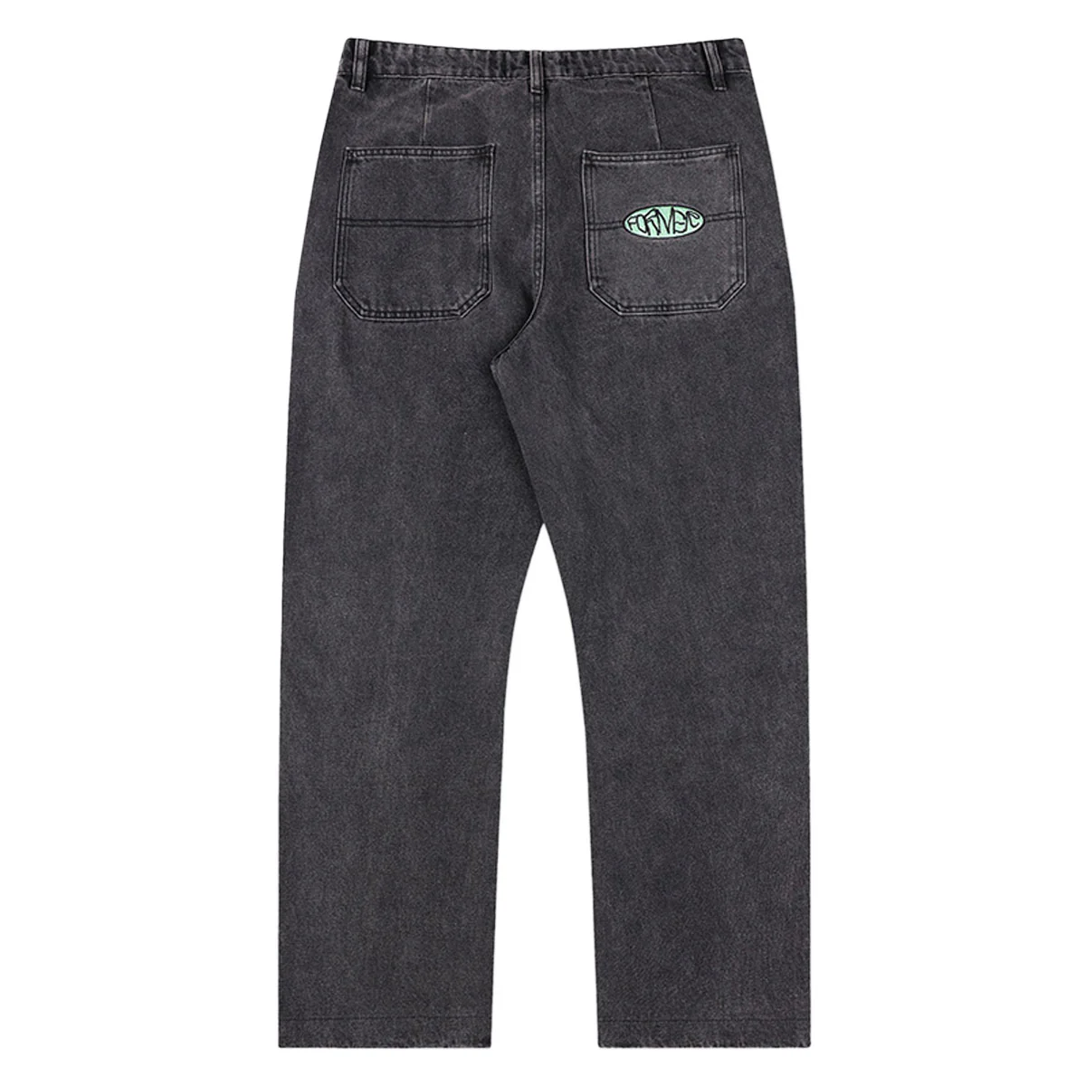 Former Reynolds Slack Denim Jeans - Washed Black - Image 2