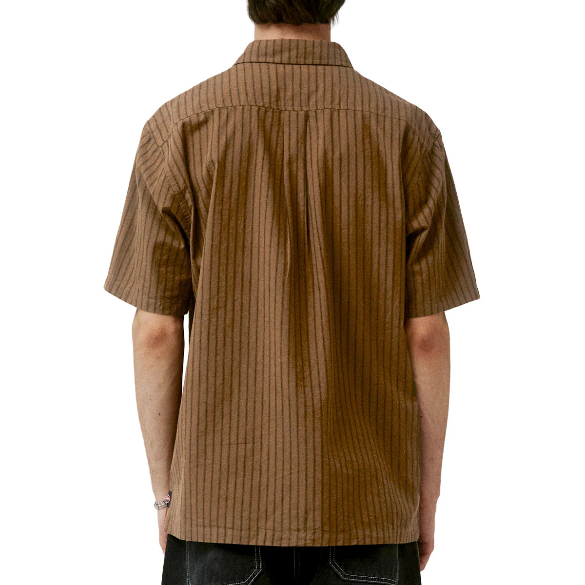 Former Reynolds Stripe Shirt - Bark - Image 2
