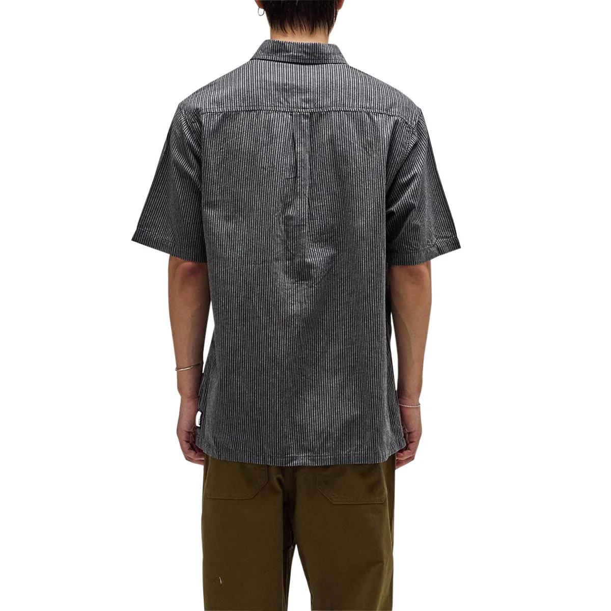 Former Reynolds Stripe Shirt - Worn Black - Image 2