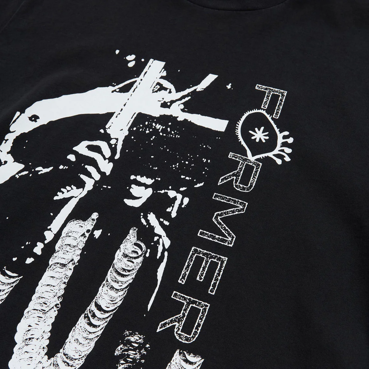 Former Sacrifice Shrunken T-Shirt - Washed Black - Image 2