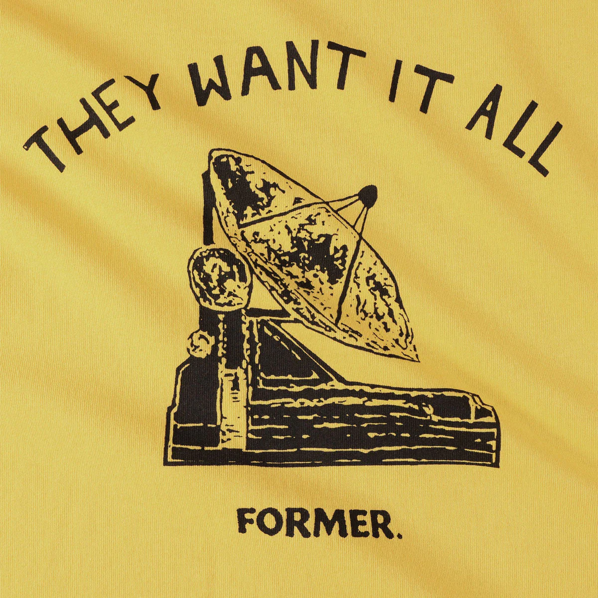 Former Satelite T-Shirt - Saffron - Image 2