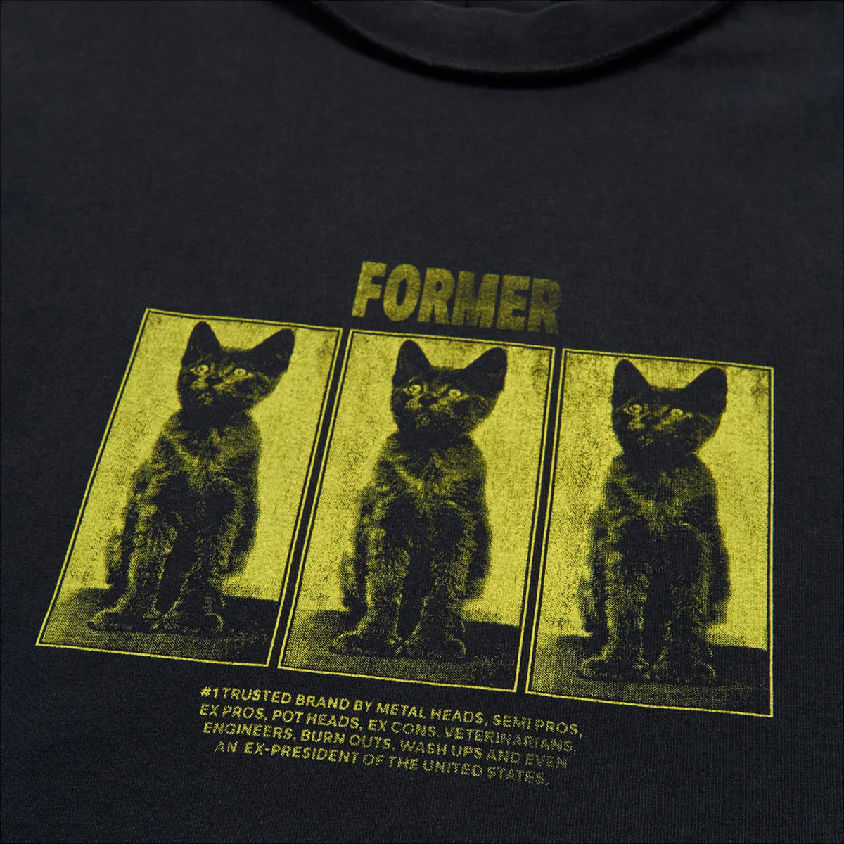 Former Vet T-Shirt - Washed Black - Image 2
