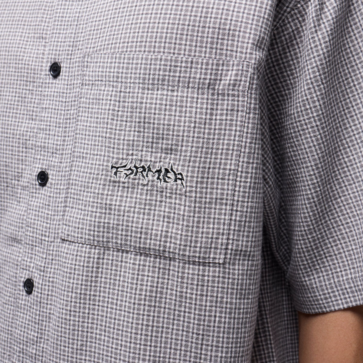 Former Vivian Check Shirt - Black - Image 3